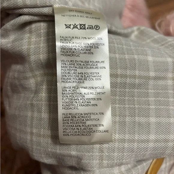 Free People Pink and Brown Teddy Jacket - Picture 6 of 7